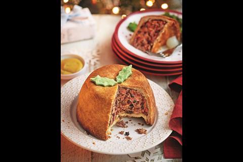But Tesco's Christmas pudding pork pie offers an imaginative and tasty alternative.